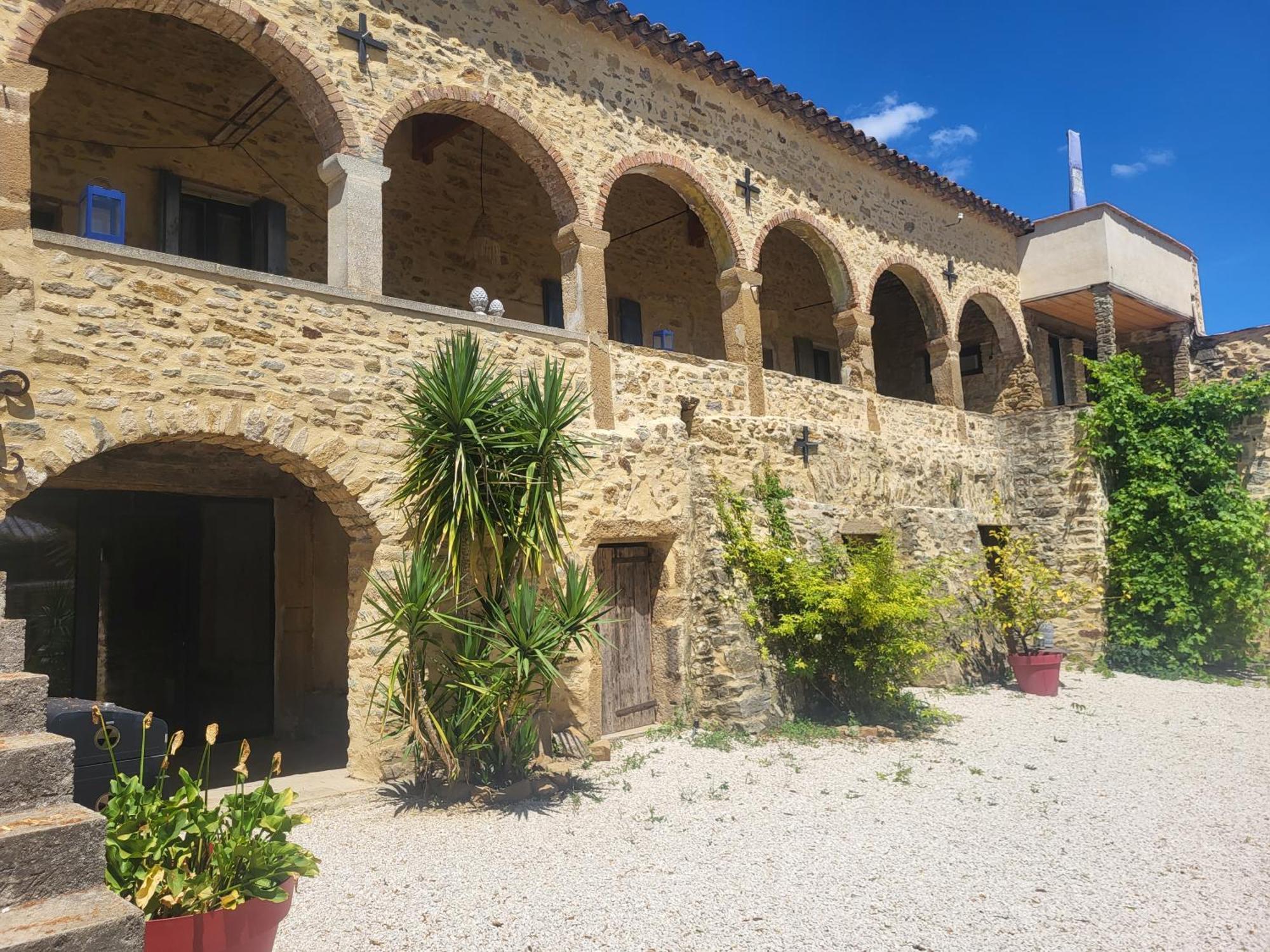 Bed and Breakfast Bastide De La Madeleine Pougnadoresse Exterior foto