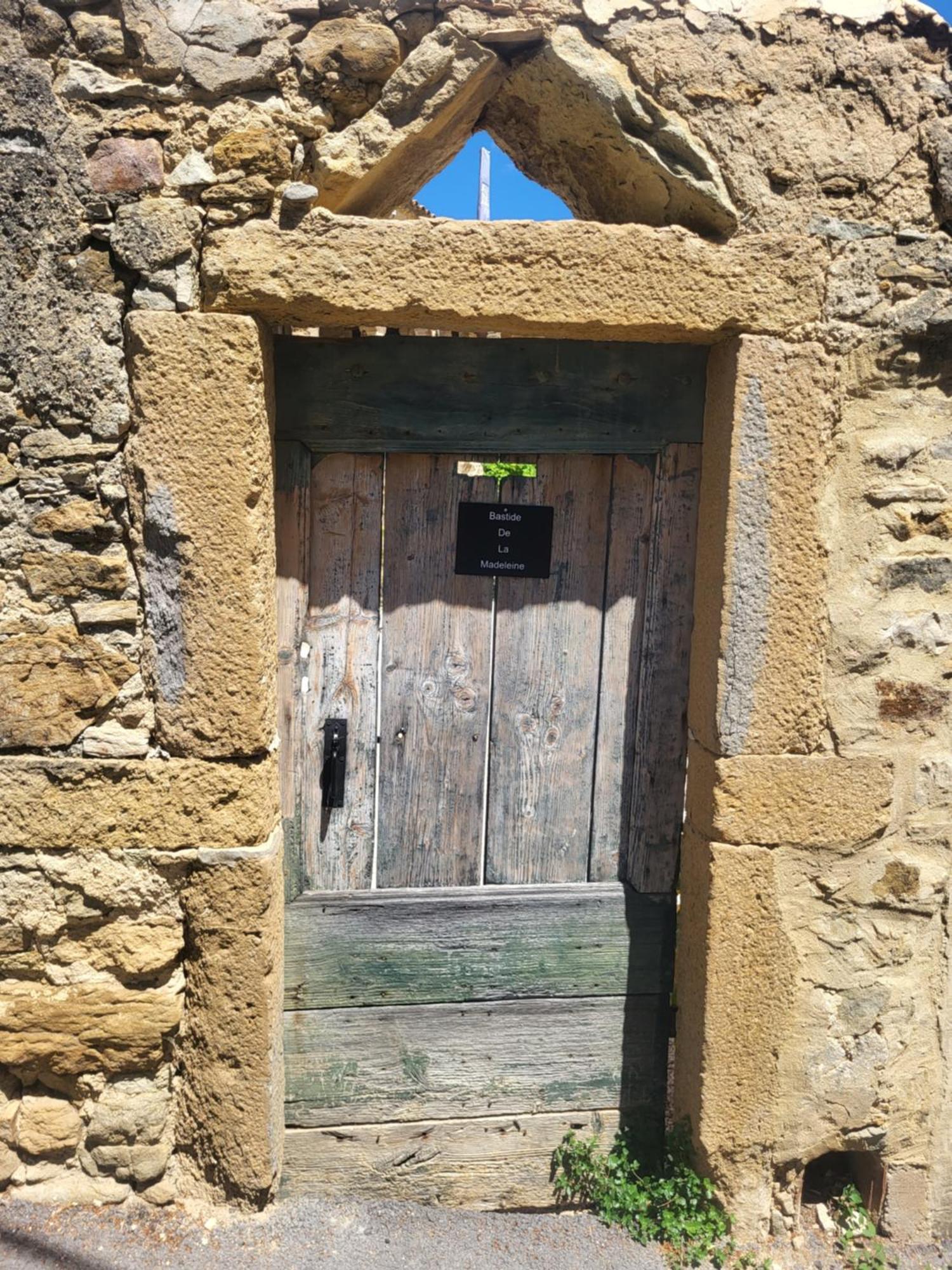 Bed and Breakfast Bastide De La Madeleine Pougnadoresse Exterior foto