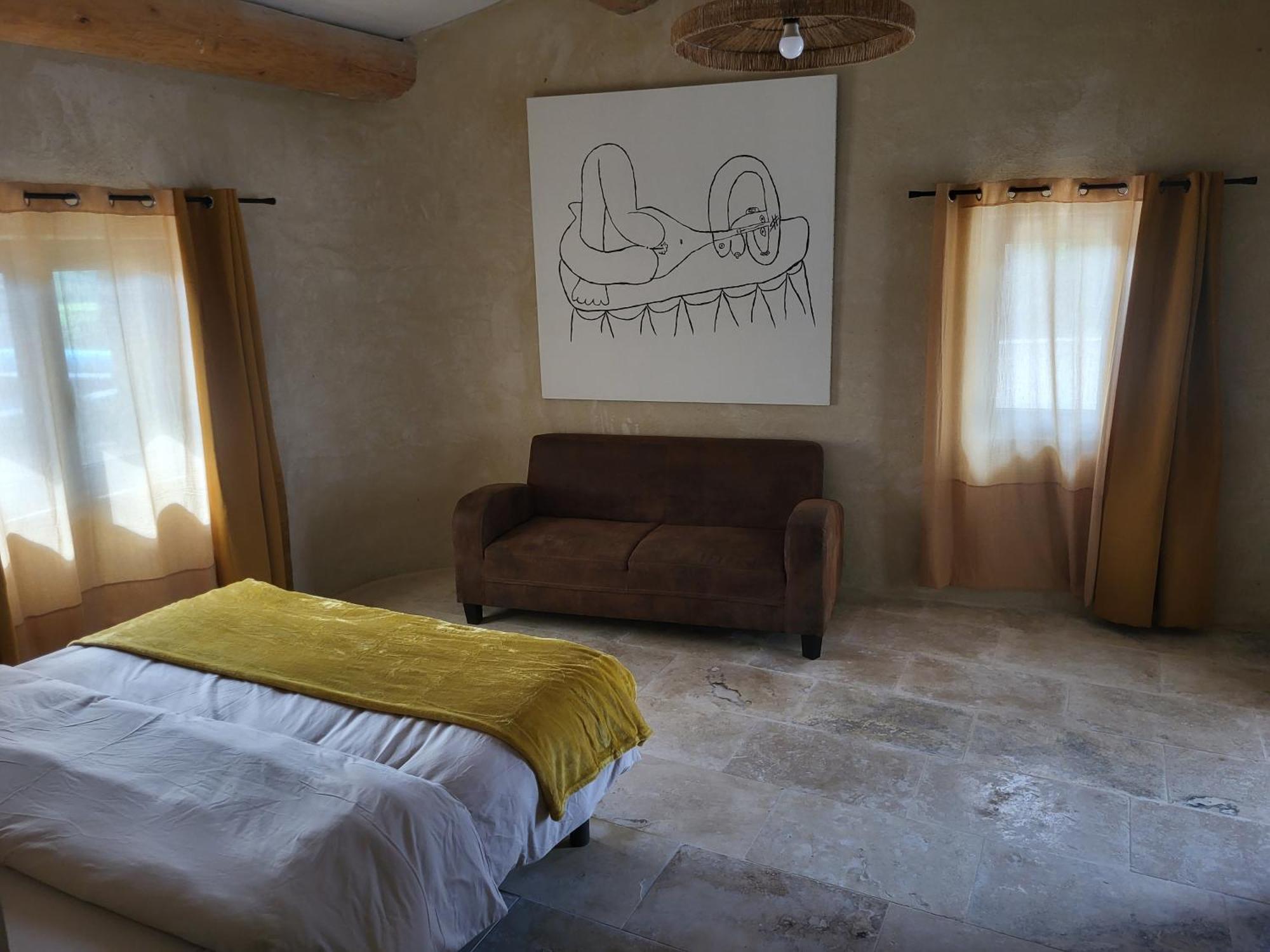 Bed and Breakfast Bastide De La Madeleine Pougnadoresse Exterior foto