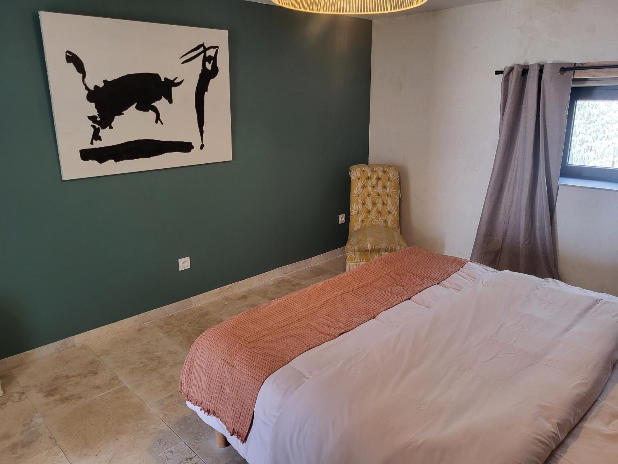 Bed and Breakfast Bastide De La Madeleine Pougnadoresse Zimmer foto